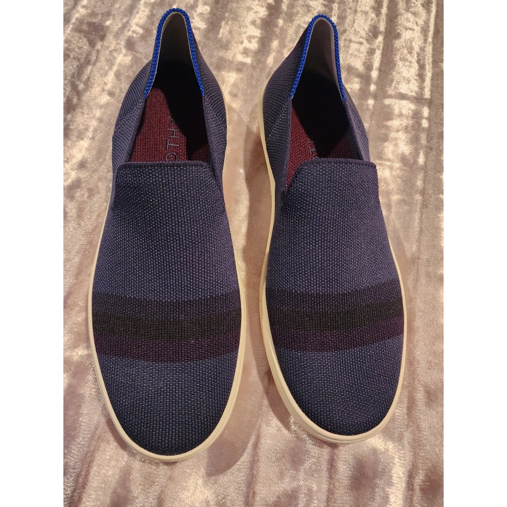 Rothy's 8.5 Slip-on Night Stripe  Shoes PERFECT